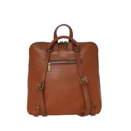 M298Z Zaino Italian Leather Backpack