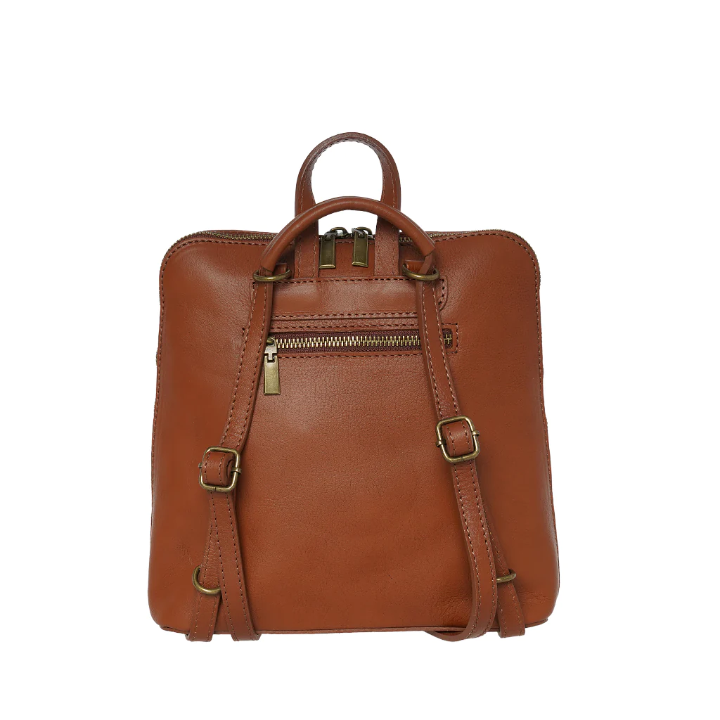 M298Z Zaino Italian Leather Backpack