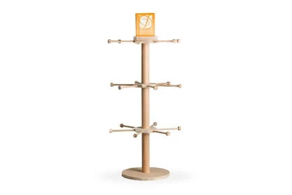 PCAX02 – Wooden display for keyrings