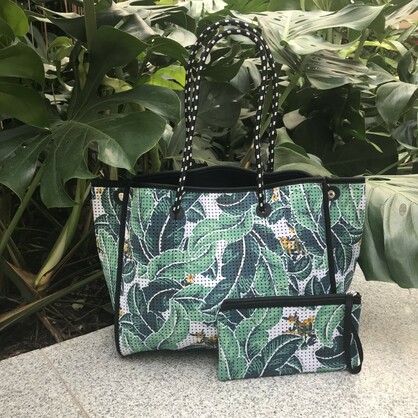 Reversible Neoprene Tote Bag