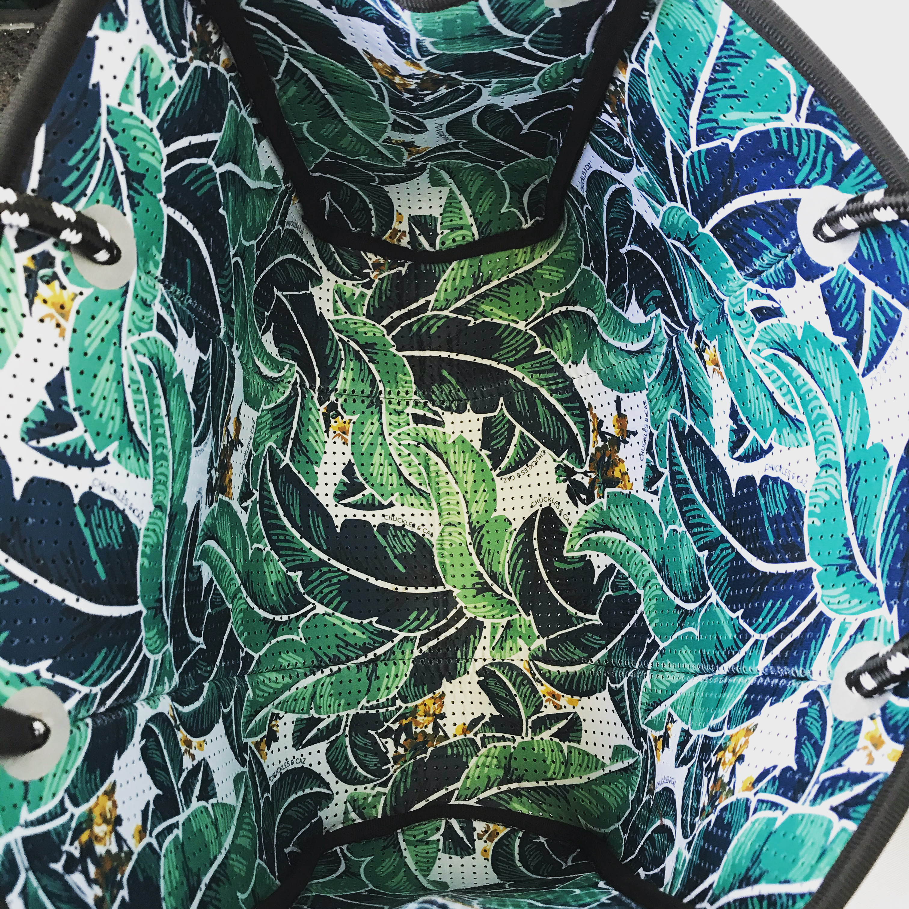 Reversible Neoprene Tote Bag
