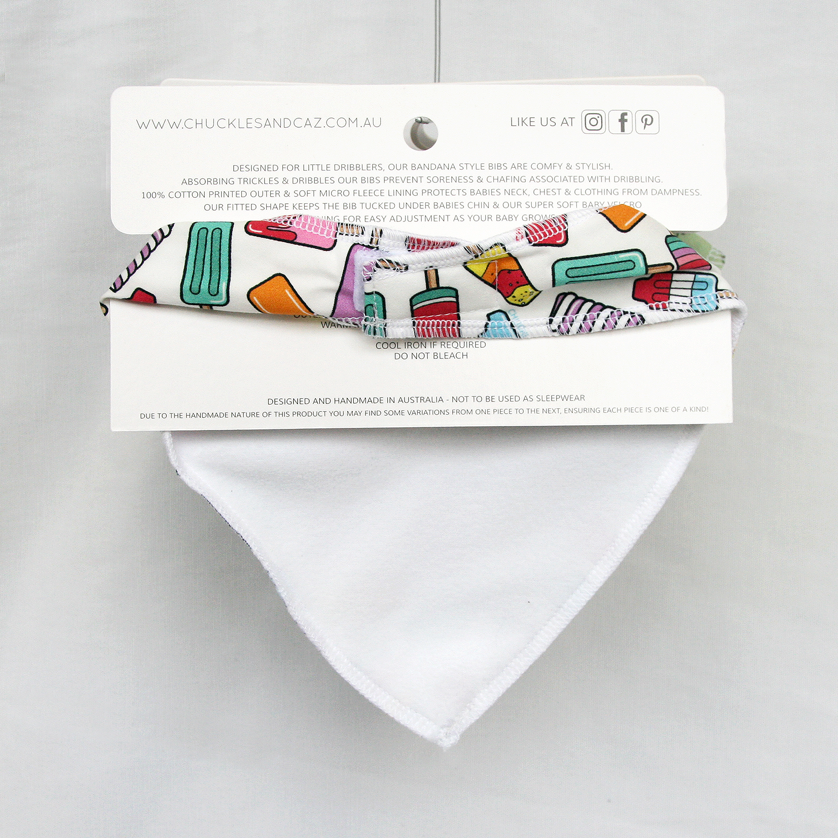 Unicorn Dribble Bib
