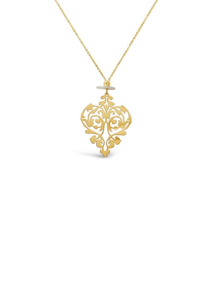 Sucree Yellow Gold Necklace.