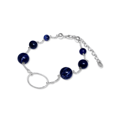 La Pierre Blue Vein Bracelet