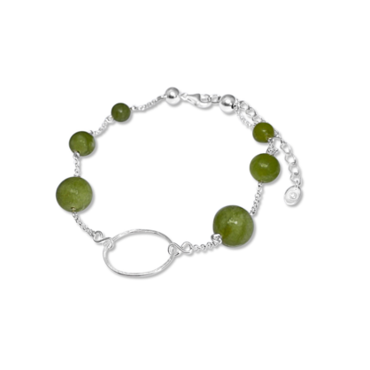 La Pierre Fuchsite Bracelet