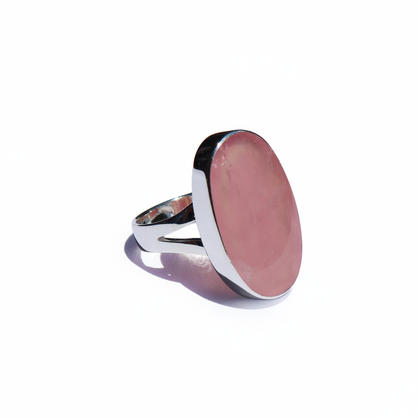 La Stele Rose Quartz Ring