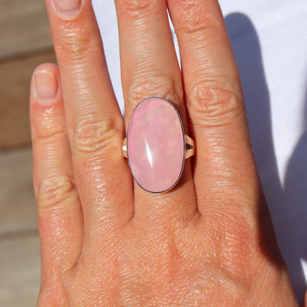 La Stele Rose Quartz Ring