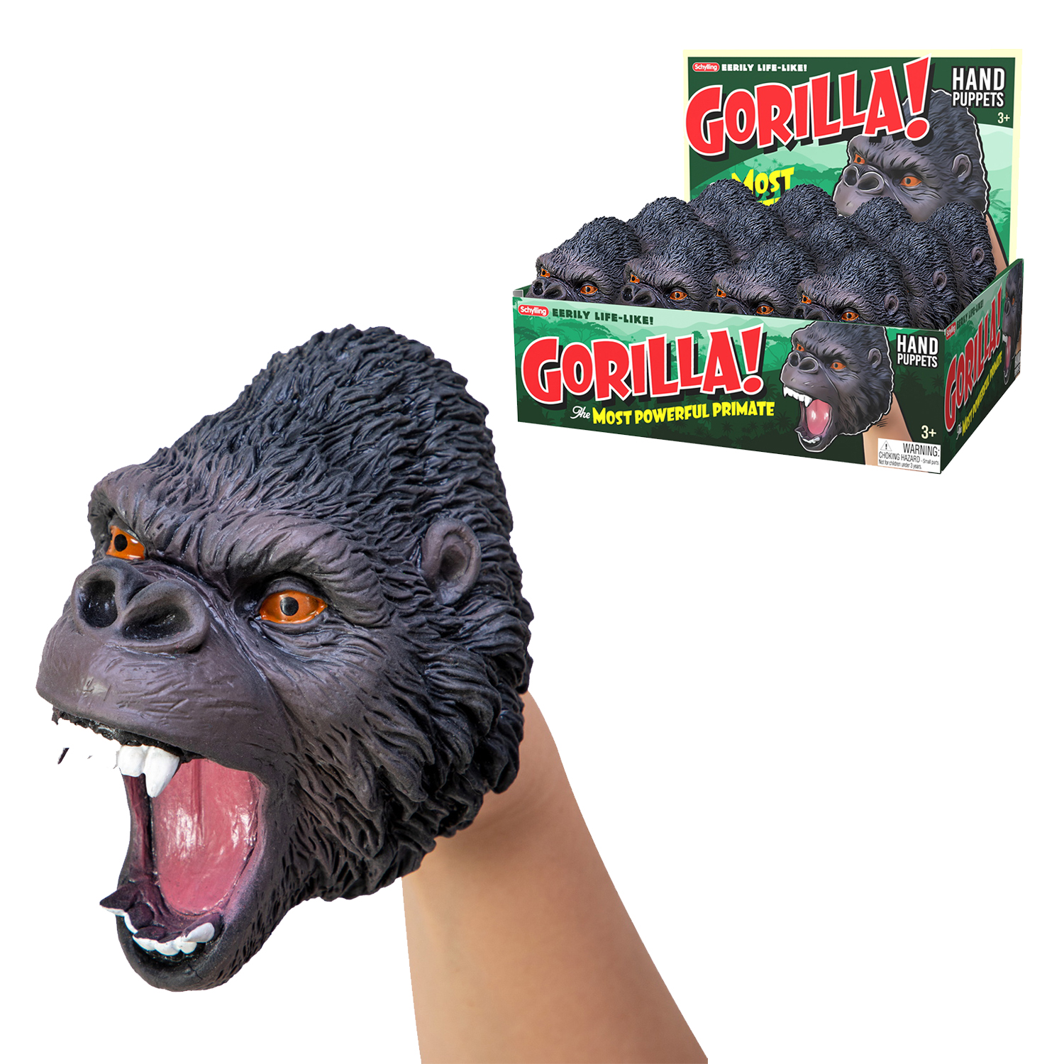 Wholesale William Valentine Collection Gorilla Hand Puppets Fieldfolio