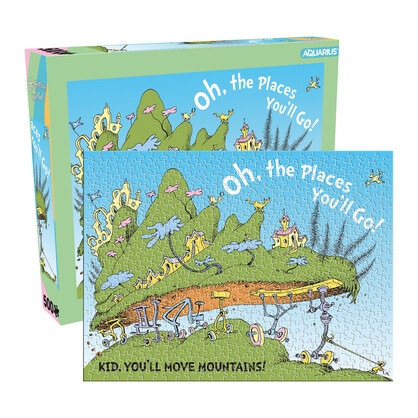 Oh, The Places You'll Go! Dr Seuss 500pc Puzzle