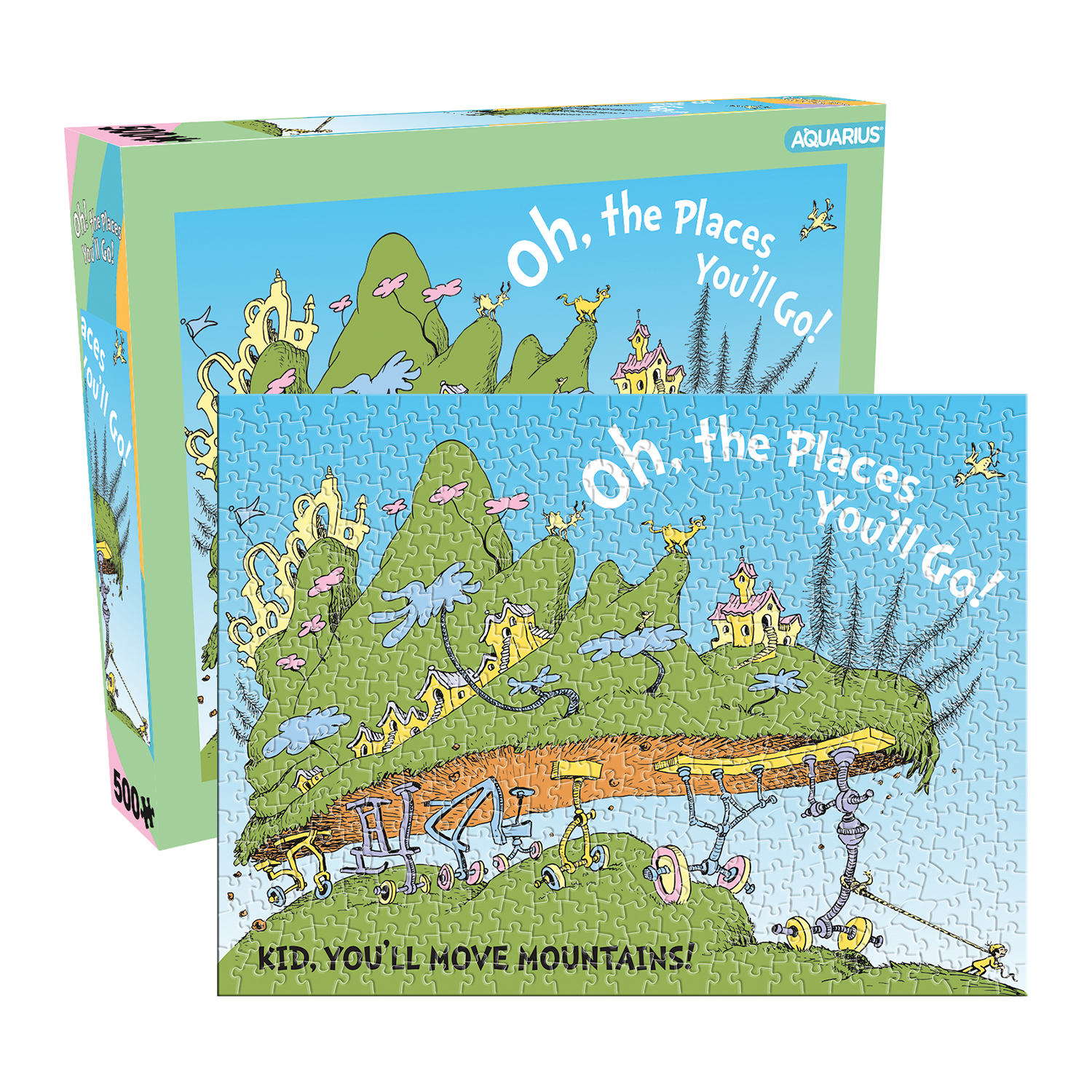Oh, The Places You'll Go! Dr Seuss 500pc Puzzle