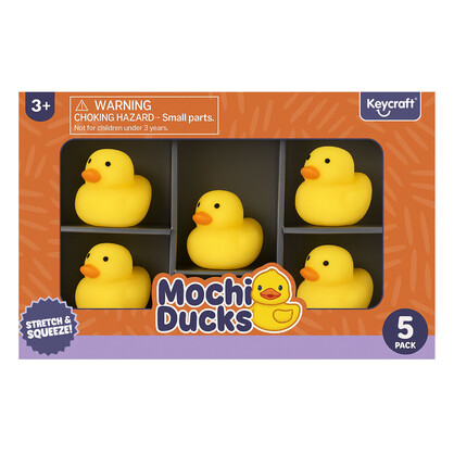 Keycraft - Squeezy Mochi Ducks (6 pack)