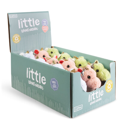 Living Nature - Clips Dragon Stuffed Animals Keyrings