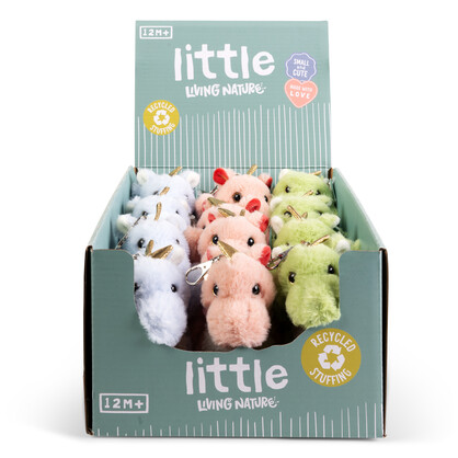 Living Nature - Clips Dragon Stuffed Animals Keyrings