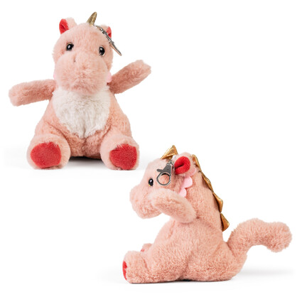 Living Nature - Clips Dragon Stuffed Animals Keyrings