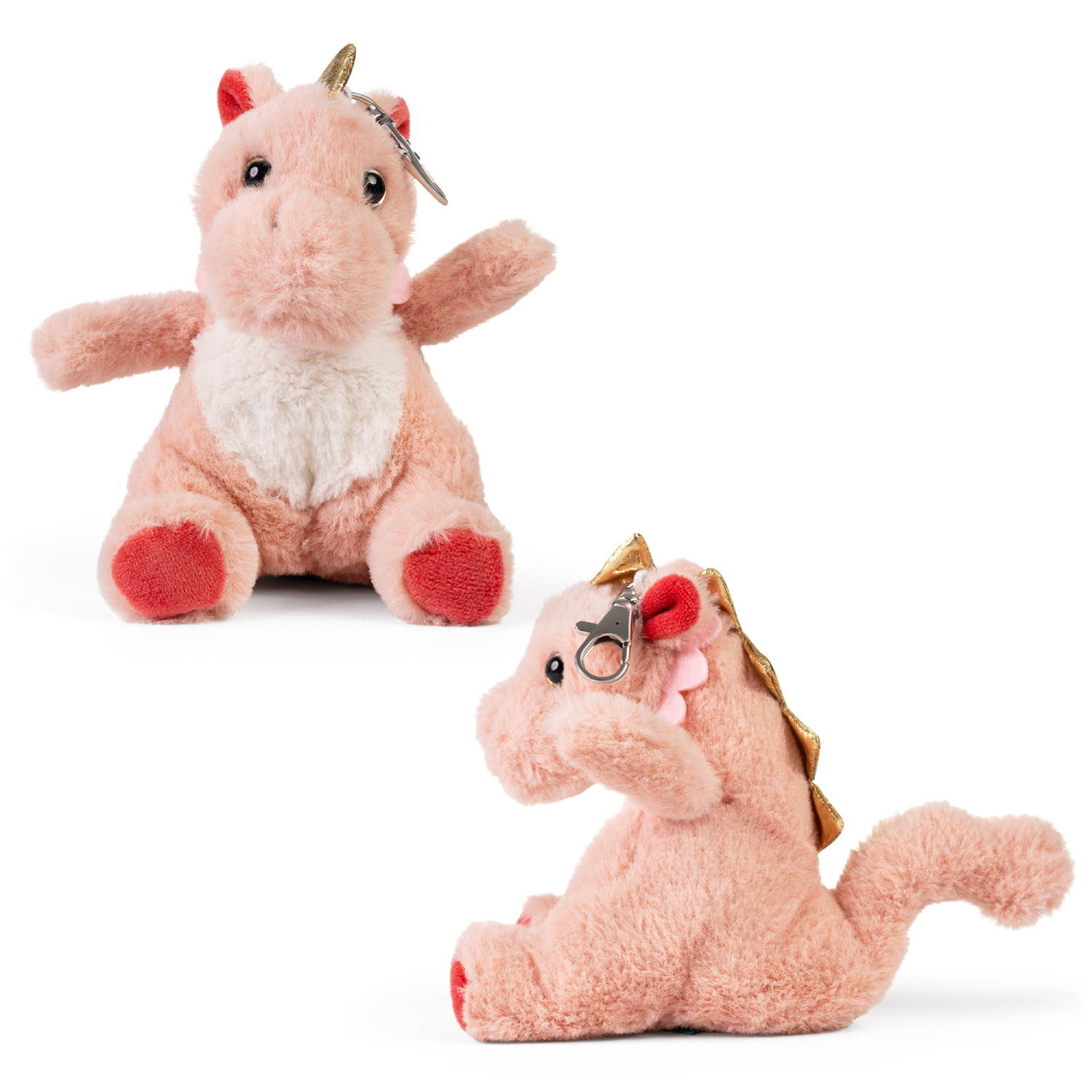 Living Nature - Clips Dragon Stuffed Animals Keyrings