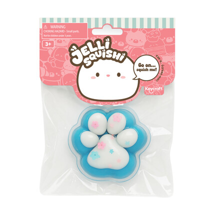 Keycraft - Jelli Squishi Paw Print Small
