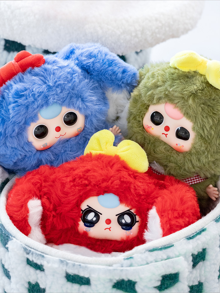 Baby Three-Macaron Cute Bunny V2 Plush Blind Box