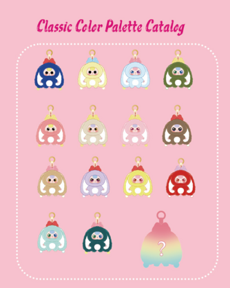 Baby Three-Macaron Cute Bunny V2 Plush Blind Box