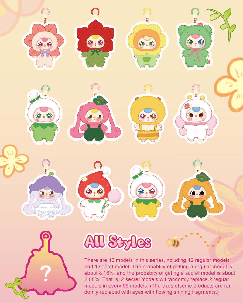 Baby Three - 'Where's Spring?' Plush Blind Box