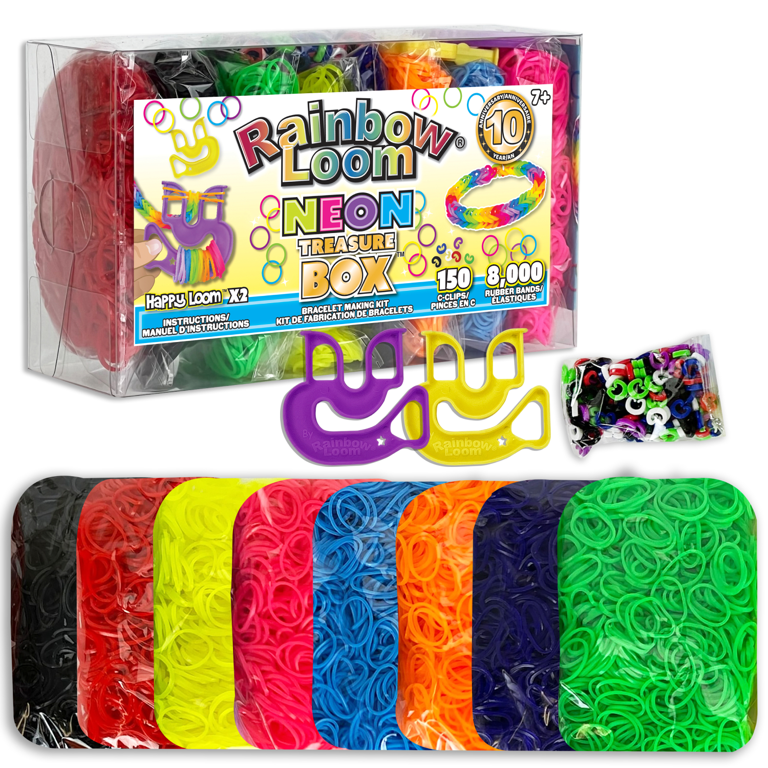 Rainbow Loom - Treasure Box Neon