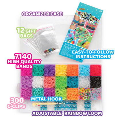 Rainbow Loom - Mega Combo Case (7456pcs)