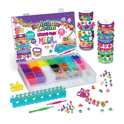 Rainbow Loom - Loomi-Pals Mega Combo Case (6284pcs)