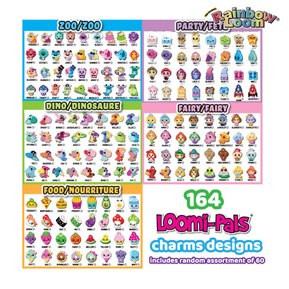 Rainbow Loom - Loomi-Pals Mega Combo Case (6284pcs)