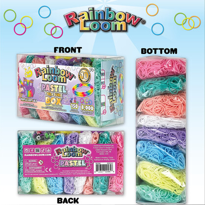 Rainbow Loom - Treasure Box Pastel