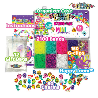 Rainbow Loom - Loomi-Pals Mini Combo Case (2326pcs)
