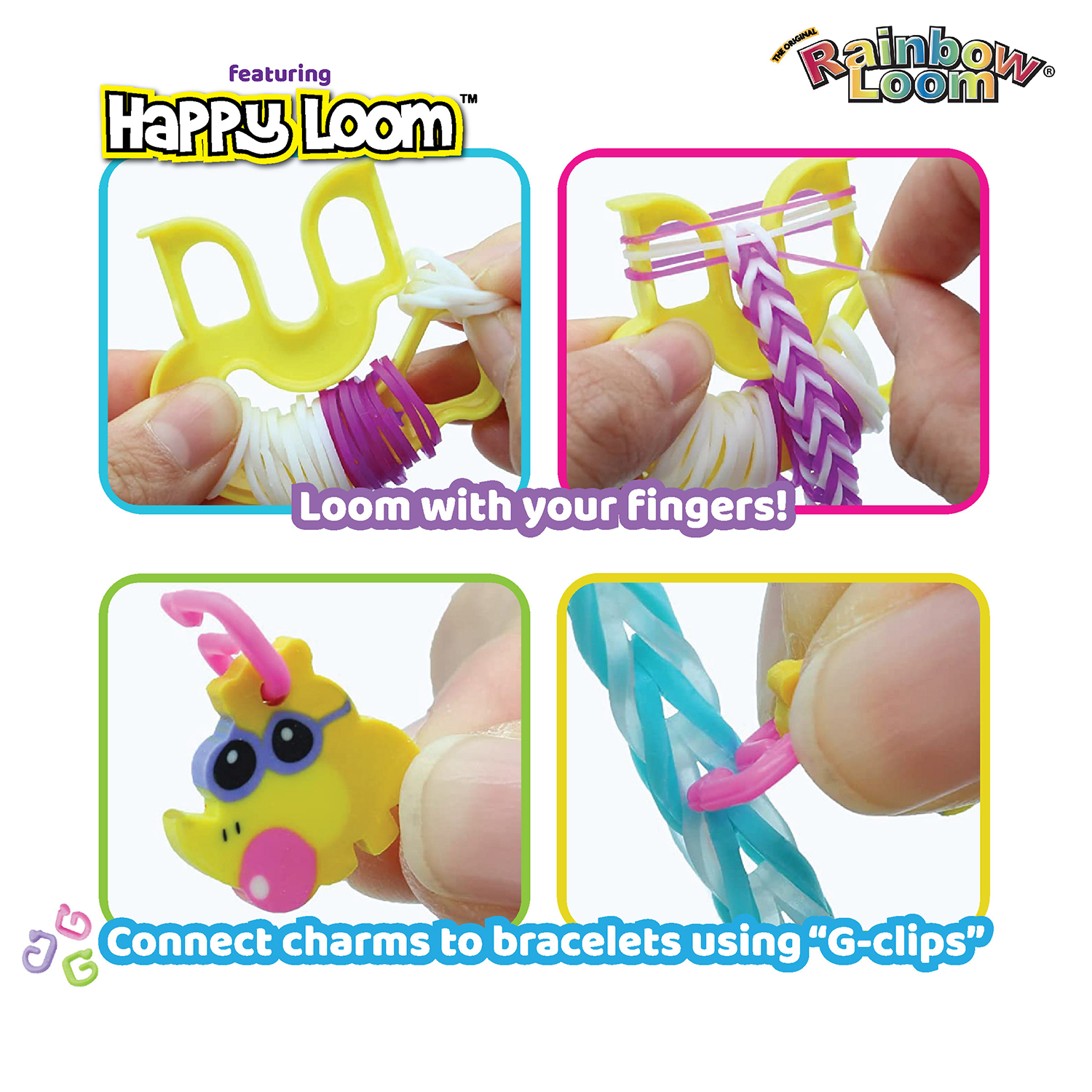 Rainbow Loom - Loomi-Pals Mini Combo Case (2326pcs)