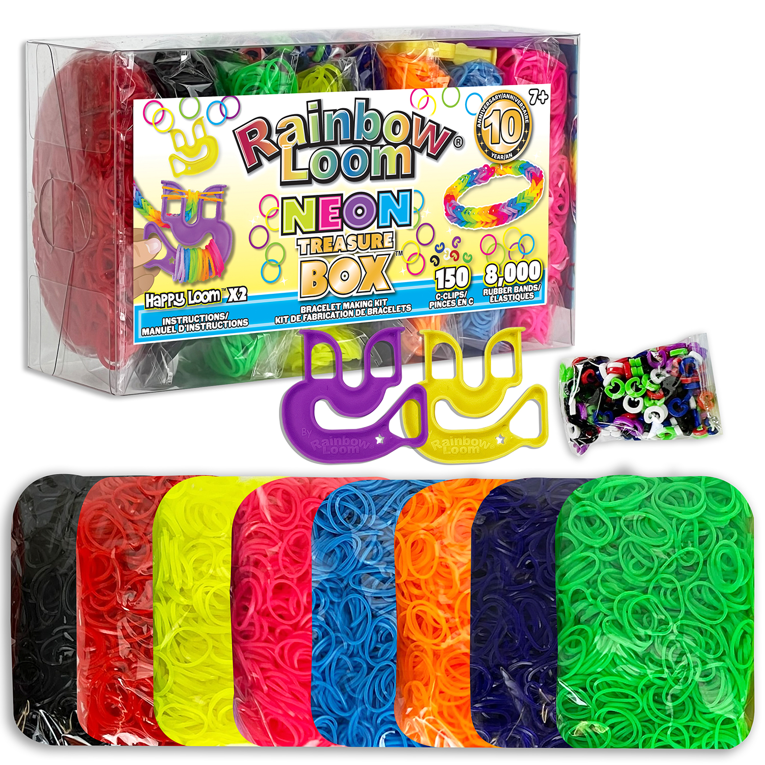 Rainbow Loom - Treasure Box Neon