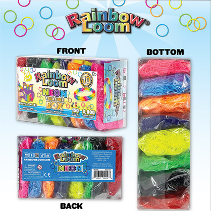 Rainbow Loom - Treasure Box Neon