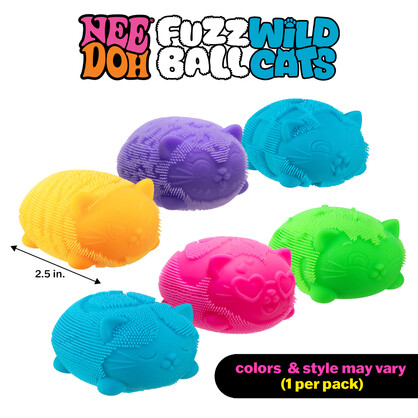 Schylling - Fuzz Ball Wild Cats Nee Doh