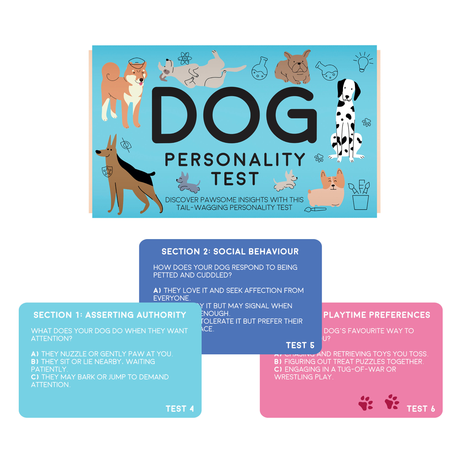 Gift Republic - Dog: Pet Personality Test