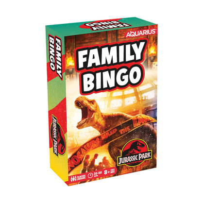 Aquarius - Jurassic Park Family Bingo Game