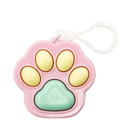 Keycraft - Click Clack Cat Paw Fidget Keyring