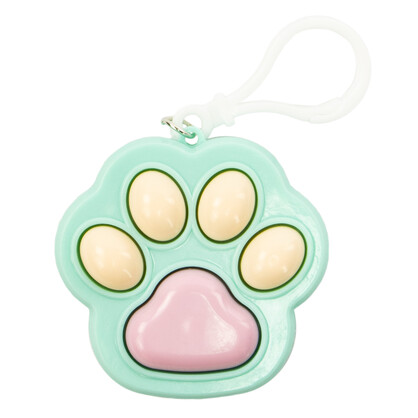 Keycraft - Click Clack Cat Paw Fidget Keyring