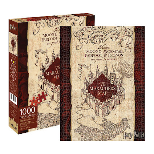 Harry Potter - Maruaders Map 1000pc Puzzle