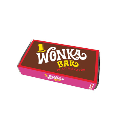 Willy Wonka Bar Premium Playing Cards