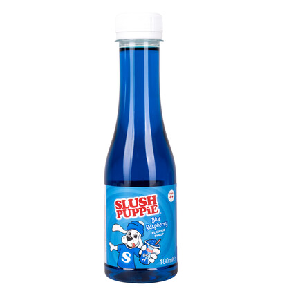 Slush Puppie - 4 Pack Syrup (Blue Raspberry, Cherry, Bubblegum, Orange 4x180mL)