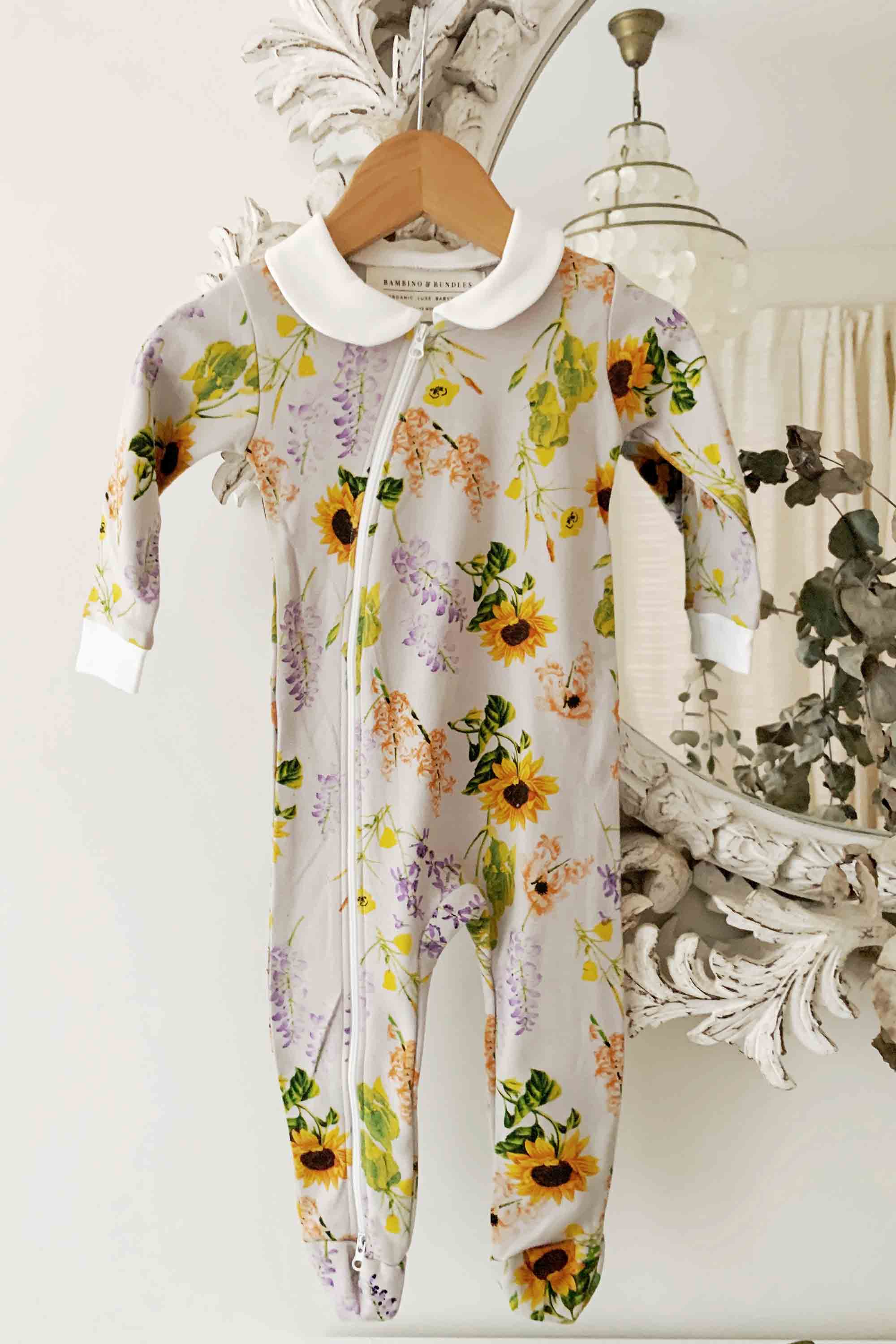 PeterPan Jumpsuit - Wild Flower