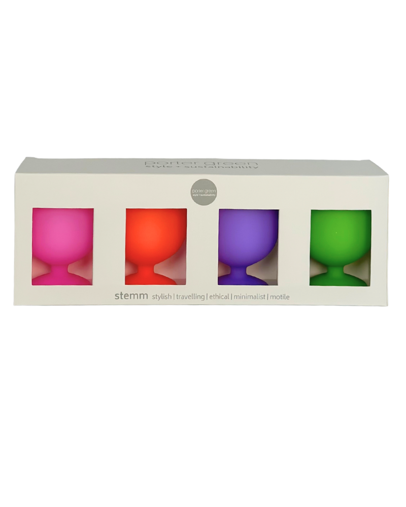 Wholesale Porter Green summer stemm unbreakable silicone wine