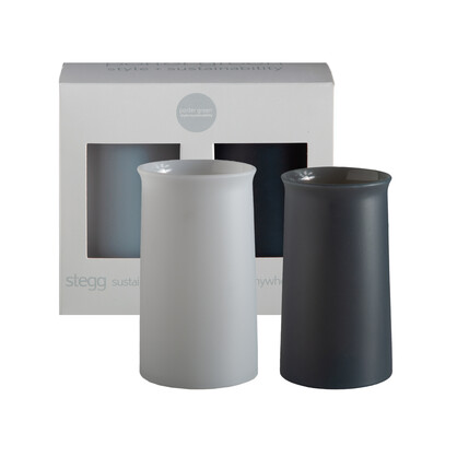 Smoke + Storm | Stegg | Silicone Unbreakable Highball Glasses