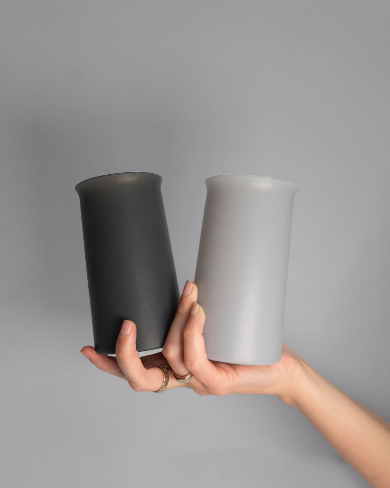 Smoke + Storm | Stegg | Silicone Unbreakable Highball Glasses