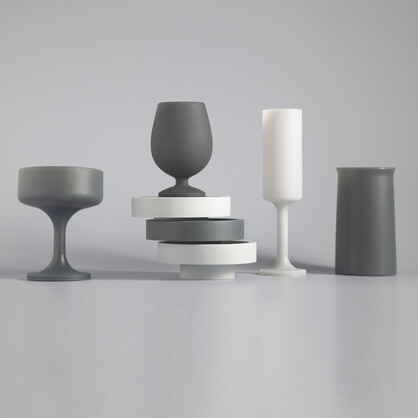 Smoke + Storm | Stegg | Silicone Unbreakable Highball Glasses