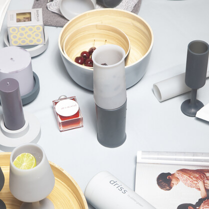 Smoke + Storm | Stegg | Silicone Unbreakable Highball Glasses