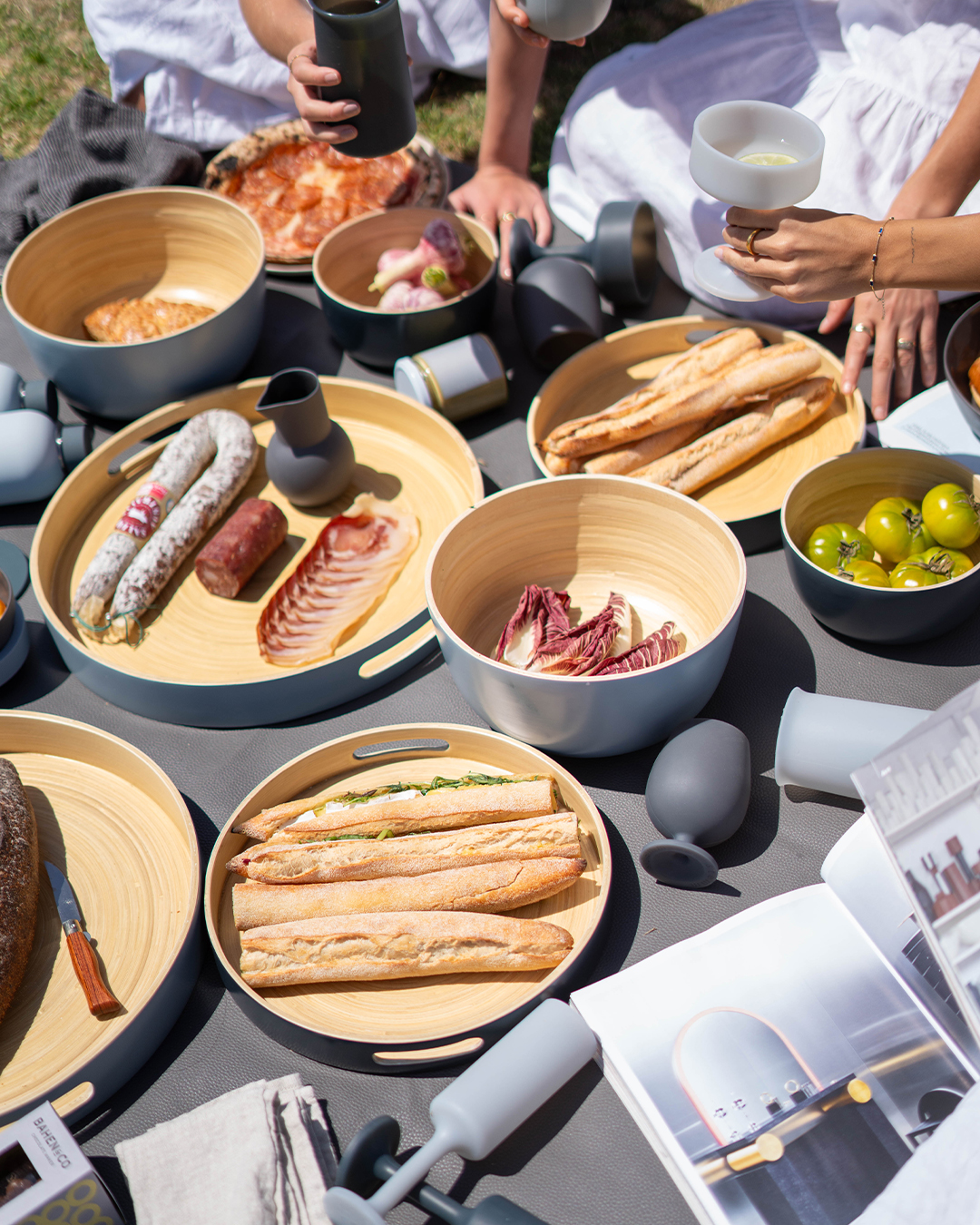 Smoke + Storm | Privv | Vegan Leather Waterproof Picnic Rug