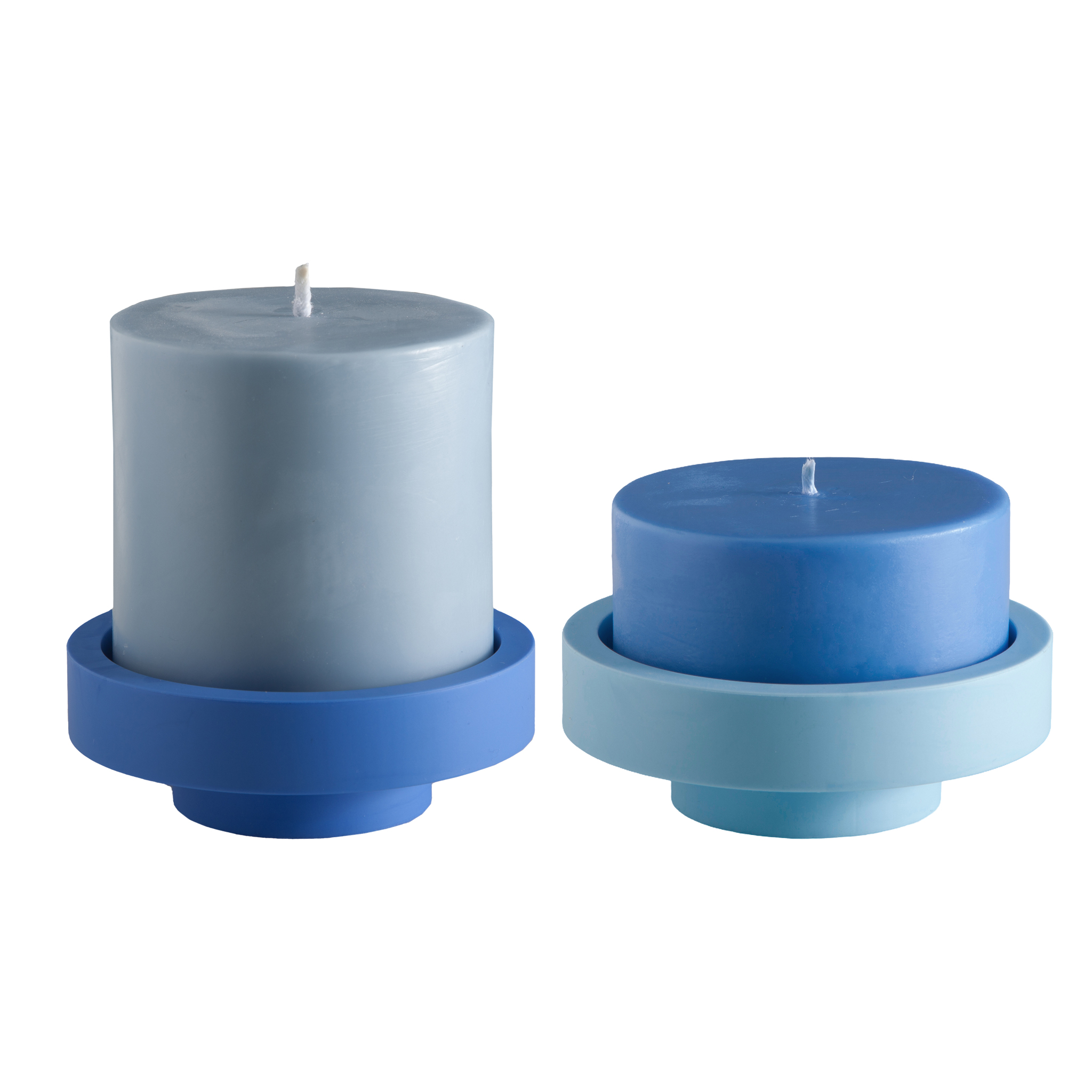 sky + kingfisher | escc lrg pillar | soy-blend unscented candles