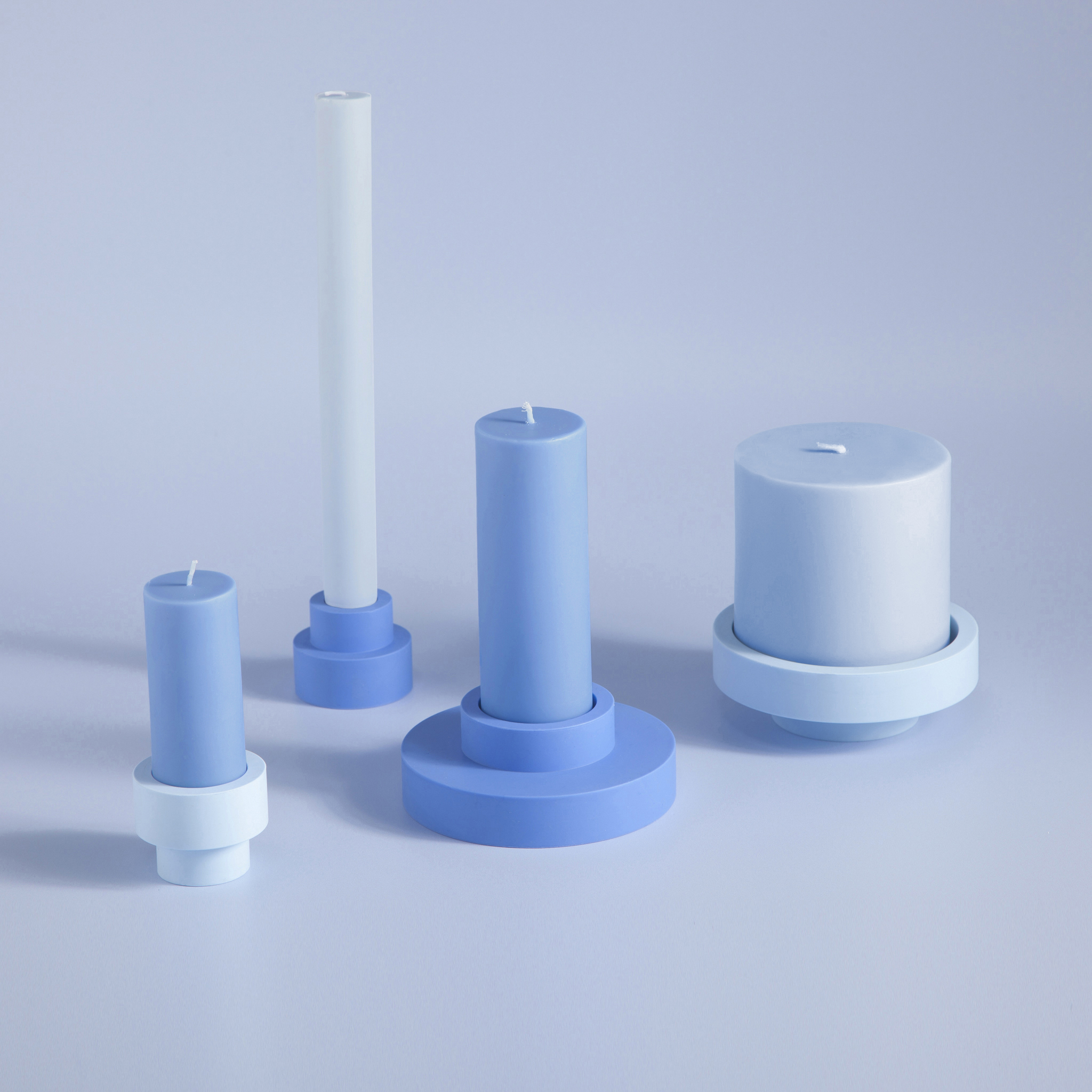 sky + kingfisher | escc lrg pillar | soy-blend unscented candles
