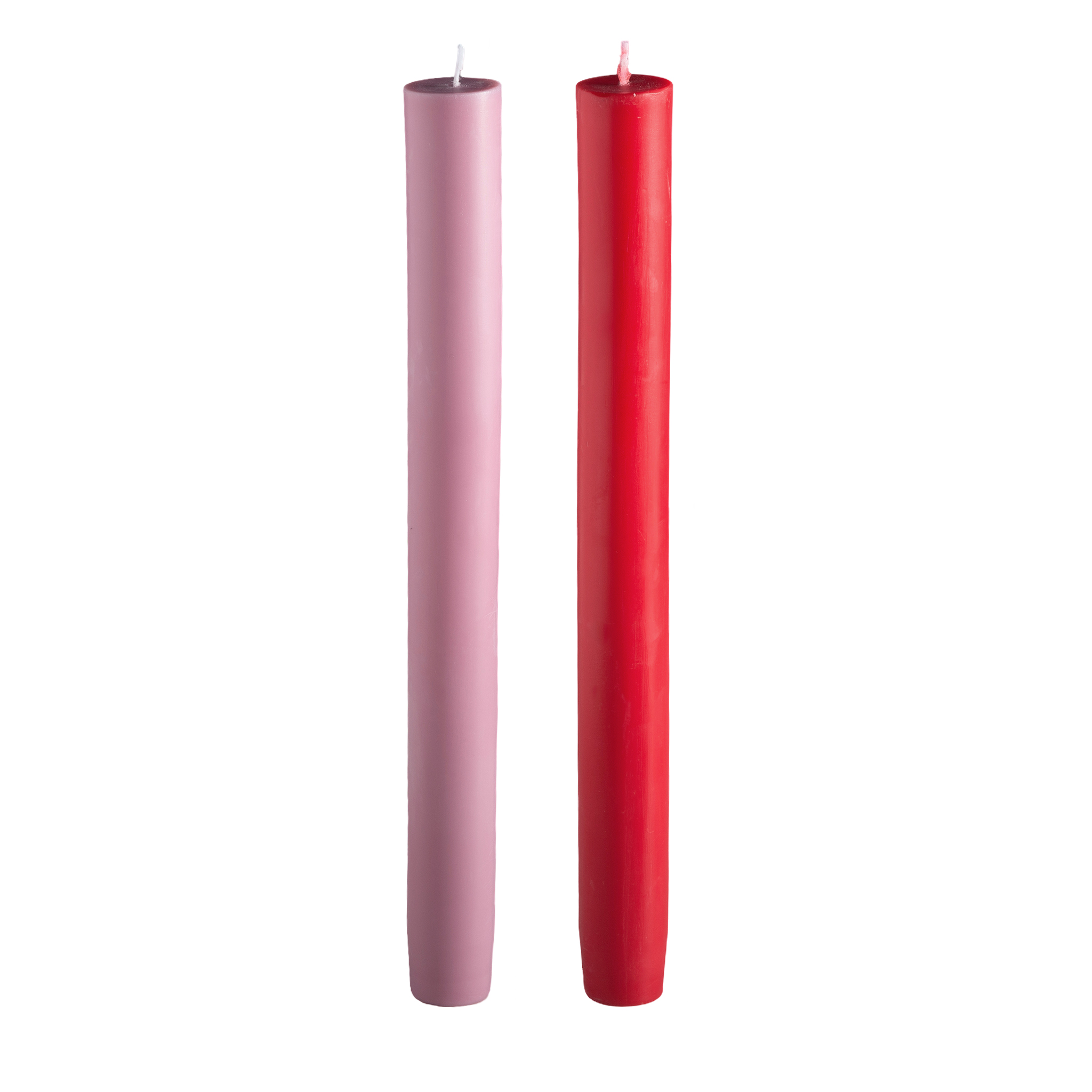 cherry + blush | escc dinner candle | soy-blend unscented candles